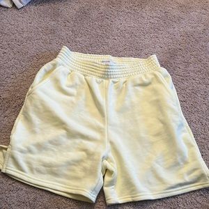 Bershka high waist sweat shorts